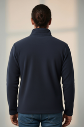 Balıkçı Yaka Polar Yarım Fermuarlı Sweatshirt